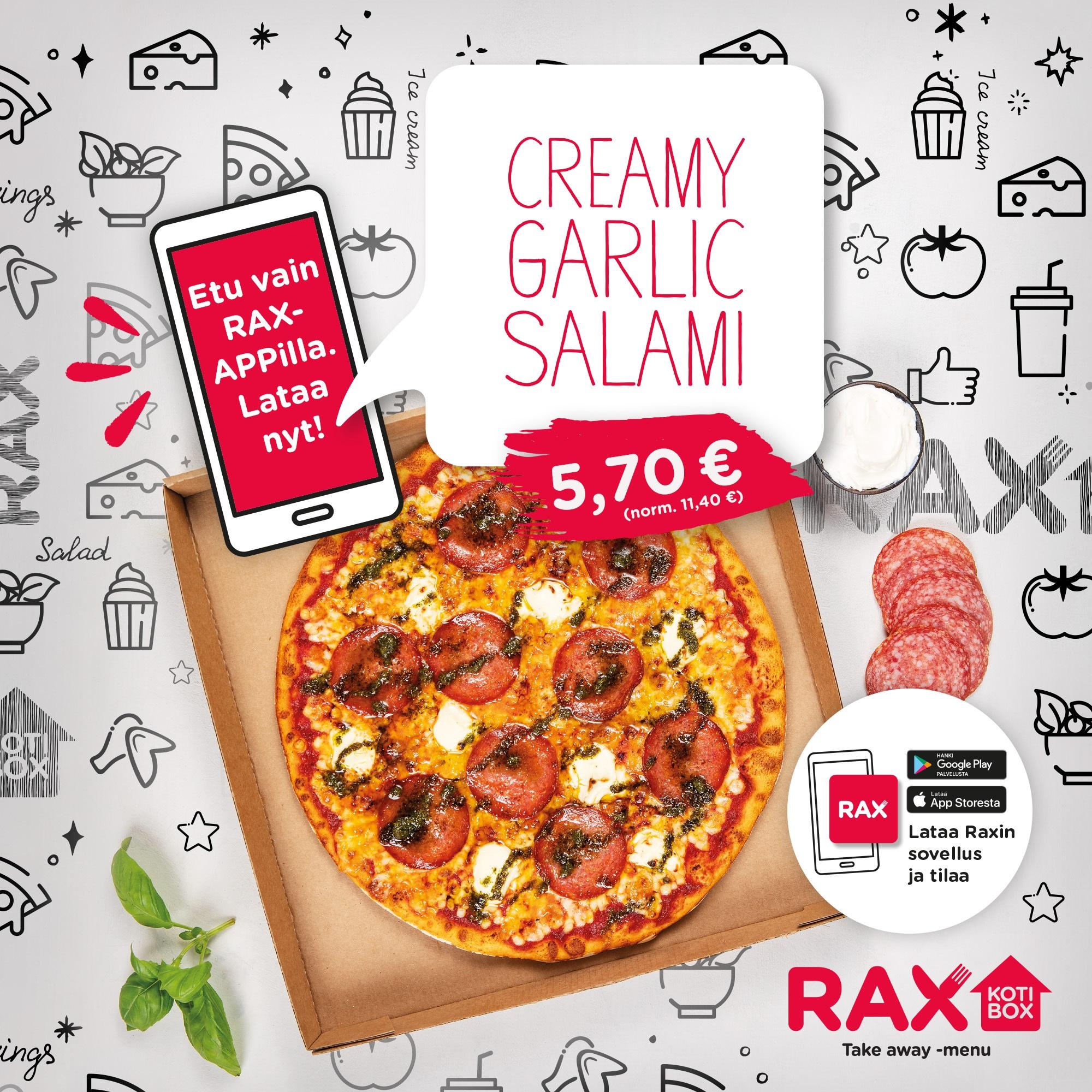 Rax Creamy Garlic Salami Rax App 2000x2000